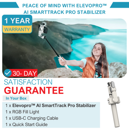 Elevopro™ AI SmartTrack Pro Stabilizer