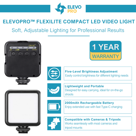 ELEVOPRO™ FLEXILITE COMPACT LED VIDEO LIGHT